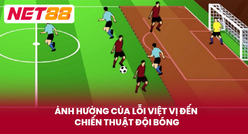 Ảnh Hưởng Của Lỗi Việt Vị Đến Chiến Thuật Đội Bóng